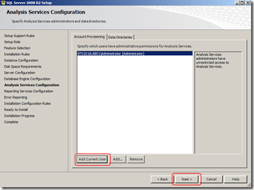 install-sql-Analysis-Services-Configuration-screen